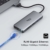 Selore Docking Station 12 in 2 USB C Adapter für MacBook Pro 2016-2020/MacBook Air 2018-2020 USB C Hub auf Dual 4K HDMI, Displayport, 2 USB 3.0 & 2.0, 100W PD, 1000M LAN, SD/TF Kartenleser, Audio&Mic - 5