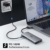 Selore Docking Station 12 in 2 USB C Adapter für MacBook Pro 2016-2020/MacBook Air 2018-2020 USB C Hub auf Dual 4K HDMI, Displayport, 2 USB 3.0 & 2.0, 100W PD, 1000M LAN, SD/TF Kartenleser, Audio&Mic - 6