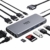 Selore&S-Global USB C Adapter USB C Docking Station für MacBook Pro 2016-2020/MacBook Air 2018-2020, mit Dual 4K HDMI, 1080P VGA, 2 USB 3.0 & 2.0, 100W PD, 1000M LAN, SD/TF Kartenleser, Audio&Mic - 1