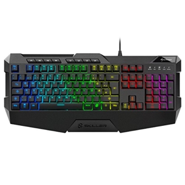 Sharkoon Skiller SGK4 Gaming Keyboard RGB, N-Key-Rollover, (Deutsches Tastaturlayout) - 4