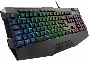 Sharkoon Skiller SGK4 Gaming Keyboard RGB, N-Key-Rollover, (Deutsches Tastaturlayout) - 1