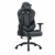 SONGMICS Bürostuhl Gaming Stuhl Chefsessel ergonomisch mit Verstellbare Armlehnen, Kopfkissen Lendenkissen 66 x 72 x 124-132 cm Grau-Schwarz RCG13G - 1