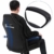 SONGMICS Gamingstuhl, Bürostuhl mit Wippfunktion, Racing Chair, ergonomisch, S-förmige Rückenlehne, gut für die Lendenwirbelsäule, bis 150 kg belastbar, Kunstleder, schwarz OBG38BK - 8