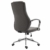SVITA Bürostuhl Drehstuhl hochwertig verchromt Armlehnen Höhenverstellung Racing-Stuhl Chefsessel (Dunkelgrau, Stoff) - 4