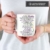 Tasse mit Spruch von der Mama für die Tochter - Kaffeetasse/Familie/Geschenk-Idee/Mug/Cup/Innen & Henkel Rosa - 5