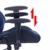 WOLTU® Racing Stuhl Gaming Stuhl Bürostuhl Schreibtischstuhl Sportsitz mit Armlehne, mit Kopfstütze und Lendenkissen, höhenverstellbar, dick gepolsterte Sitzfläche aus Stoffbezug, Blau, BS38bl - 7