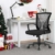 Yaheetech Bürostuhl Schreibtischstuhl ergonomischer Drehstuhl Chefsessel höhenverstellbar Sportsitz Mesh Netz Stuhl - 3