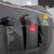 GAMEWAREZ Granite Hurricane 2.0 Gaming Sitzsack, Made in Germany, für PS4, XBOX360, XboxOne, Nintendo DS, Nintendo Switch, Smartphone. Graues Kunstleder mit weißem Keder, Tasche und Headsethalterung - 5