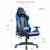 GTPLAYER Gaming Stuhl Bürostuhl Gamer Ergonomischer Stuhl Einstellbare Armlehne Einteiliger Stahlrahmen Einstellbarer Neigungswinkel (Schwarz-Blau) - 7