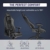 KLIM Esports Gaming Stuhl + Mit Lenden- und Nackenstütze + Verstellbar Gaming Sessel + Ergonomisch PC Stuhl + Kunstleder und Premium-Materialien + Schwarz Gamer Stuhl 2021 Version Gaming Chair - 6