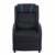 Mendler Fernsehsessel HWC-D68, HWC-Racer Relaxsessel TV-Sessel Gaming-Sessel, Kunstleder - schwarz/blau - 3