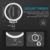 Neewer 10 Zoll dimmbares LED-Ringlicht mit 47-Zoll Stativständer Handyhalterung Kompatibel mit iPhone XS Max XR Android Geeignet für Live-Streaming/YouTube/Tiktok/Make-up/Videoaufnahmen - 3