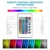 Neewer 12 Zoll RGB-Ringlicht Selfie-Ringlicht mit Stativständer und Telefonhalter Infrarot-Fernbedienung dimmbaren 16 Farben und 4 Blitzmodi für Make-up/YouTube/Tiktok/Video - 4