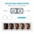 Neewer 12 Zoll RGB-Ringlicht Selfie-Ringlicht mit Stativständer und Telefonhalter Infrarot-Fernbedienung dimmbaren 16 Farben und 4 Blitzmodi für Make-up/YouTube/Tiktok/Video - 6