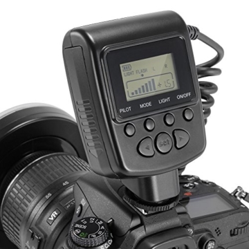 Neewer 48 Makro LED Ringblitzleuchte Set für Canon/Nikon/Panasonic/Olympus/Pentax SLR Kamera (Makro Ring Kopf, Leistungsregler mit LCD Anzeige, 4X Blitz-Diffusor, 8X Adapterring) - 8
