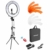 Neewer Ringleuchte Licht Set: 18 Zoll / 48 Zentimeter Außen 55W 5500K dimmbare LED-Ringlicht Lampenstativ Bluetooth-Empfänger für YouTube TikTok Self-Porträt der Videoaufnahme - 1