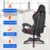 bigzzia, Gaming-Stuhl, Bürostuhl, Schreibtischstuhl, Drehstuhl, Schwerlaststuhl, ergonomisches Design mit Kissen und verstellbarer Rückenlehne - 3