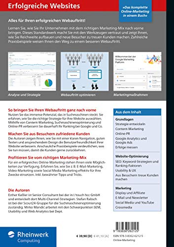 Erfolgreiche Websites: Das Handbuch für erfolgreiches Online-Marketing. Ihre Grundausbildung in allen Digitalmarketing-Disziplinen - 2