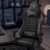 Gaming Stuhl - Furgle Gamer Stuhl - Bürostuhl - Zocker Ergonomischer Verstellbarer Drehstuhl Gaming Chair - Schaukel Modus - mit Kopfstütze und Lendenwirbelstütze - Schwarz - 8