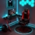 Hbada Gaming Stuhl Racing Stuhl Bürostuhl Chefsessel ergonomischer Drehstuhl Computerstuhl Kunstleder mit Kopfstütze und Ledenkissen Rot - 7