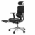 hjh OFFICE 652990 Bürostuhl Chefsessel ERGOHUMAN LEGPRO Leder schwarz, mit Beinablage individuell einstellbar inkl. Sitzneigefunktion, Bürodrehstuhl ergonomisch, Drehstuhl, Schreibtischstuhl, Büro - 14