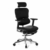 hjh OFFICE 652990 Bürostuhl Chefsessel ERGOHUMAN LEGPRO Leder schwarz, mit Beinablage individuell einstellbar inkl. Sitzneigefunktion, Bürodrehstuhl ergonomisch, Drehstuhl, Schreibtischstuhl, Büro - 1