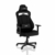 NITRO CONCEPTS E250 Gaming Stuhl - Bürostuhl Ergonomisch Schreibtischstuhl Zocker Stuhl Gaming Sessel Drehstuhl mit Rollen Stoffbezug Belastbarkeit 125 Kilogramm Schwarz - 1