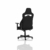 NITRO CONCEPTS E250 Gaming Stuhl - Bürostuhl Ergonomisch Schreibtischstuhl Zocker Stuhl Gaming Sessel Drehstuhl mit Rollen Stoffbezug Belastbarkeit 125 Kilogramm Schwarz - 9