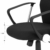 SONGMICS Bürostuhl, ergonomischer Schreibtischstuhl, Drehstuhl, gepolsterter Sitz, Stoffbezug, höhenverstellbar und neigbar, bis 120 kg belastbar, schwarz OBN034B01 - 5