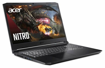 Acer Nitro 5 (AN517-41-R4FJ) Gaming Laptop 17 Zoll Windows 10 Home - FHD 144 Hz IPS Display, AMD Ryzen 7 5800H, 16 GB DDR4 RAM, 1 TB PCIe SSD, NVIDIA GeForce RTX 3070 - 8 GB GDDR6 - 2