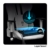 Diablo X-Ray Gaming Stuhl Bürostuhl Gamer Chair Schreibtischstuhl 4D Armlehnen Ergonomisches Design Kunstleder Perforation Wippfunktion Weiß-Schwarz Normal (L) - 8