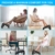 Fußstütze Schreibtisch 6 Höhen Verstellbar & Winkeleinstellbar, rutschfeste Fußablage mit Massage-Funktion, lindern Bein-, Knie- und Rückenschmerzen, ideal für Zuhause, Büro und Reisen - 7