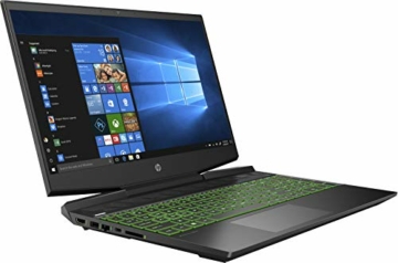 HP Pavilion Gaming 15-dk2070ng (15,6 Zoll / FHD 144Hz) Gaming Laptop (Intel Core i7-11370H, 16GB DDR4, 1TB SSD, NVIDIA GeForce RTX 3050 Ti 4GB, Windows 10 Home, QWERTZ) schwarz / grün - 3