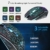 M2 kabellos wiederaufladbar Gaming Maus Optische geräuschlos Mäuse mit Nano Empfänger 6 Tasten für Mac Notebook Desktop Laptop - 3