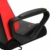 SONGMICS Gaming Stuhl, Schreibtischstuhl, Computerstuhl, Bürostuhl, abnehmbare Kopfstütze, Lendenkissen, höhenverstellbar, Wippfunktion, bis 150 kg belastbar, ergonomisch, schwarz-rot RCG011B01 - 8