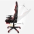 VADIM Gaming Stuhl Bürostuhl Gamer Ergonomischer Stuhl Einstellbare 2D Armlehne Massage Lendenkissen Racing PU Leder hohe Rückenlehne Einstellbarer Neigungswinkel 155°，150kg Belastbarkeit - 3