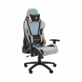 X Rocker Agility Ergonomischer Gaming Stuhl/Bürostuhl/Schreibtischstuhl mit Armlehnen und Wippfunktiondrehbar und Höhenverstellbar | weiß/Pink [ - 1