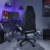 X Rocker Agility Ergonomischer Gaming Stuhl/Bürostuhl/Schreibtischstuhl mit Armlehnen und Wippfunktiondrehbar und Höhenverstellbar | weiß/Pink [ - 9