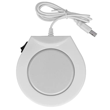 USB Heizkissen Saugnapf Matte, Tassenwärmer für Kaffee Tee Milch, sicher und einfach zu bedienen, Heimbüros Desktop Utility Items - 1
