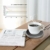 Wandefol Tassenwärmer Getränkewärmer Kafeewärmer mit Elektrischer Heizplatte für Tee Kaffee Milch Kaffeewärmer mit Eurostecker für Büro und Zuhause - 3