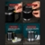 400 ml Selbstrührender Becher, Auto Magnetic Mug Tasse Selbstrührend, Edelstahl USB Ladestick Rührmischbecher für Kaffeemilch(Black) - 6