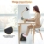 AMERIERGO Fußstütze Schreibtisch, einstellbares Fußhocker, ergonomische Fußablage, verbesserte Körperhaltung und Stressabbau für Arbeitszimmer/Büro/Zuhause/Garten - 2