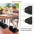 AMERIERGO Fußstütze Schreibtisch, einstellbares Fußhocker, ergonomische Fußablage, verbesserte Körperhaltung und Stressabbau für Arbeitszimmer/Büro/Zuhause/Garten - 4