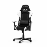 DXRacer Formula Series F11-NW Gaming Stuhl aus Stoffbezug, Schwarz-Weiß - 1