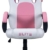 ELITE Gaming Stuhl MG100 Exodus - Ergonomischer Bürostuhl - Schreibtischstuhl - Chefsessel - Sessel - Racing Gaming-Stuhl - Gamingstuhl - Drehstuhl - Chair - Kunstleder Sportsitz (Weiß/Pink) - 7