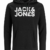 JACK & JONES Herren Hoodie JJECorp Logo Sweatshirt mit Kapuze 12152840 Black XL - 1