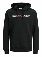 JACK & JONES Male Hoodie Logo LBlack - 1
