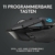 Logitech G502 LIGHTSPEED kabellose Gaming-Maus mit HERO 25K DPI Sensor, Wireless Verbindung, USB-Anschluss, RGB-Beleuchtung, Gewichtstuning, POWERPLAY-kompatibel, PC/Mac - Schwarz - 4