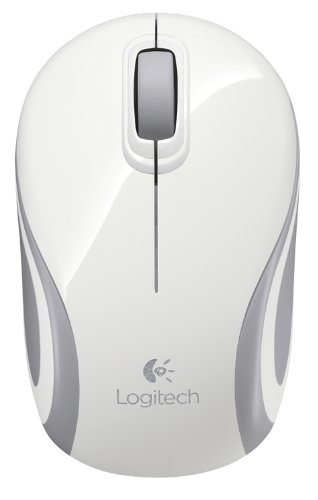 Logitech M187 Ultramobile Kabellose Maus, 2.4 GHz Verbindung via Nano-USB-Empfänger, 1000 DPI Sensor, Kompaktes Design, 3 Tasten, PC/Mac - weiß - 9