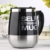 Mengshen Die selbstrührende Tasse Lazy Mug Grande Self Stirring Coffee Cup Becher Electric Stainless Steel Automatic Mixing, Best for Morning Travel Home Office, 450ml/15.2oz, A006A Black - 6